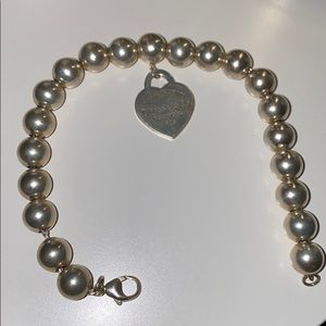 Tiffany and co beaded bracelet